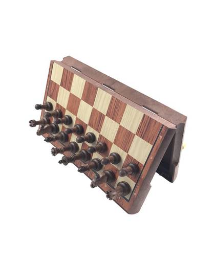 Hoogwaardige Schaak Game Gevouwen Board Internationale Magnetische Game Set Prachtige Puzzel Board Game EntertainmentYernea