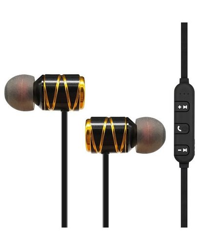 CBAOOO C10 Bluetooth Oortelefoon Metal Headset Met Mic Sport Draadloze Oordopjes Bluetooth 4.1 Waterdicht voor xiaomi fone de ouvido