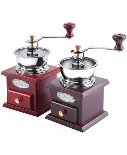 Vintage Handkoffiemolen Met Keramische Beweging Retro Houten Koffie Molen Voor Woondecoratie Koffie Grinding Tool 
 TOPINCN