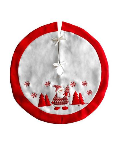 Kerstman Geborduurde Kerstboom Rok WoondecoratieJaar Xmas Tree Cover Kerst Decoraions voor Thuis