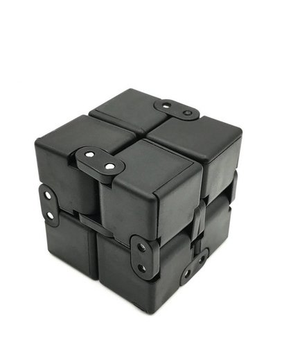 ABS + Metal Infinity Cube Fidget Speelgoed Vervorming Magical Infinity Fidget Cube Stress Reliever Antistress Cube voor EDC Angst