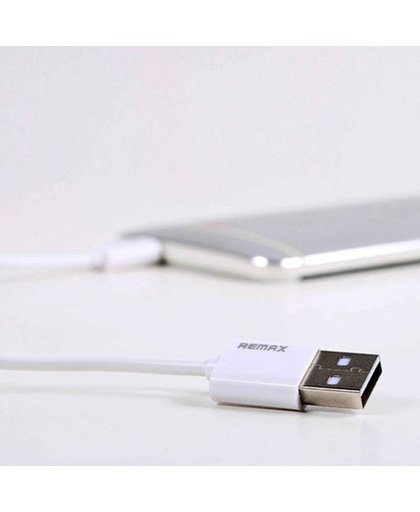Opladen Usb-kabel voor iPhone 4 4 S 5 5 S 6 6 S 7 Plus Originele Micro USB Cord voor Samsung Android Lading 1 m usb kabel 
 Remax