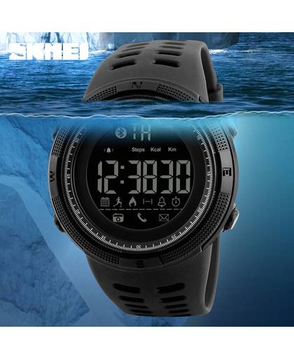 Mannen Smart Sport HorlogeBluetooth Calorie StappentellerHorloges Mannen 50 M Waterdichte Digitale Klok Horloge 
 
 SKMEI