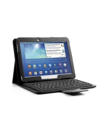 Bluetooth Toetsenbord in Lederen Look Case voor Samsung Galaxy Tab 3 10.1 Inch Zwart of Wit