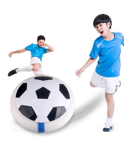 Air Power Voetbal LED Licht Knipperende Bal Speelgoed Disc Zweefvliegen Multi-oppervlak Zweven Football Gamevoor Kid Chidren
