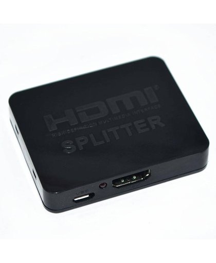 HDCP 4 K HDMI Splitter Full HD 1080 p Video HDMI Switch Switcher 1X2 Split 1 in 2 Out Versterker Dual Display Voor HDTV DVD PS3 Xbox 
 MyXL