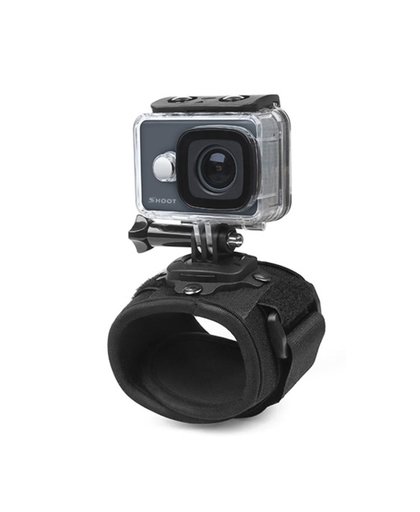 360 Graden Rotatie Action Camera Polsband Mount voor GoPro Hero 5 3 4 Sessie Hero5 Xiaoyi Yi SJ4000 SOOCOO Gaan Pro accessoire