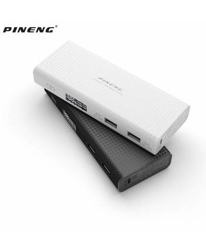 PINENG PN953 10000 mAh Dual USB Power Bank Draagbare Oplader Externe Batterij Bank Voor iPhone Xiaomi Mobiele Telefoon Powerbank