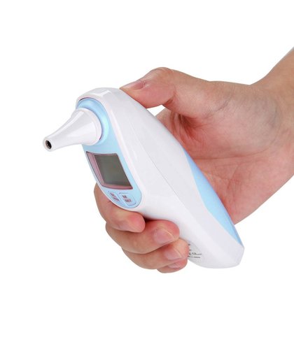 LCD Digitale Infrarood Baby Thermometer non-contact Ear & Voorhoofd Laser Lichaam Temperatuur Baby Volwassen Medische Koorts Thermometer