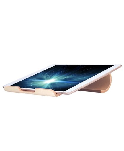 Vogue Houten Laptop Cooling Pad Stand Hout Koeler Houder Bracket Dock Universele Macbook Pro Retina iPad Pro Air 
 SAMDI