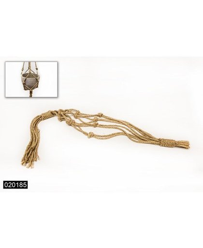 touw voor hangpot 108cm bruin