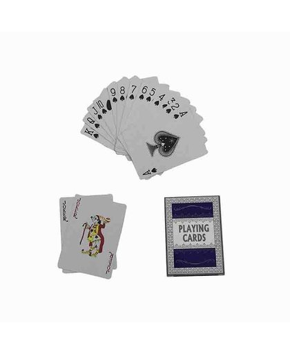 K8356 1 Set Little Letters Texas Hold&apos;em Papier Speelkaarten Glad Poker Kaarten Deck Baccarat Board Game Card 2.48*3.46 inch
