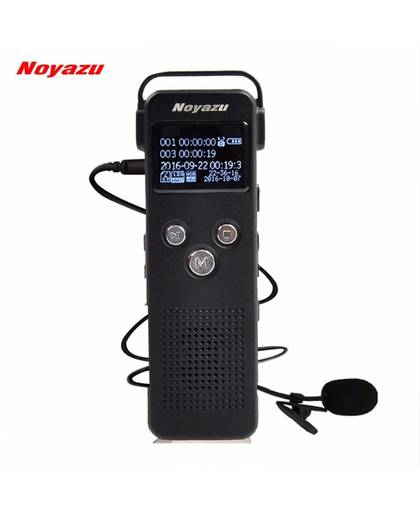 NOYAZU A20 16 GB Digitale Voice Recorder Microfoon Ondersteuning Telefoon Opnemen Draagbare Professionele Audio Recorder Relatiegeschenk