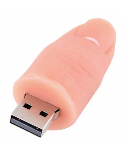 Vingertop USB stick 8 en 16GB