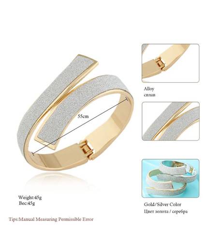 PulserasGoud/Zilveren Manchet Armbanden & Bangles voor Vrouwen Mannen Sieraden Vrouwelijke Bedelarmband Pulseiras Bijoux Accessoires 
 Meyfflin