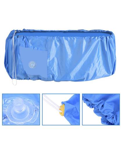 Airconditioner Schoonmaken Dust Wassen Cover Waterdichte Protector Blauw Kleur cubierta aires acondicionados