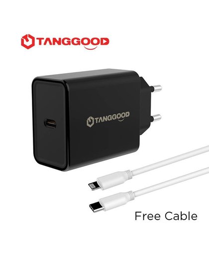TANGGOOD USB Type C Lader 25 W PD 3.0 snelle Lader voor iPhone X 8 Plus Galaxy S8 Macbook Quick Charge 3.0 Muur Charger