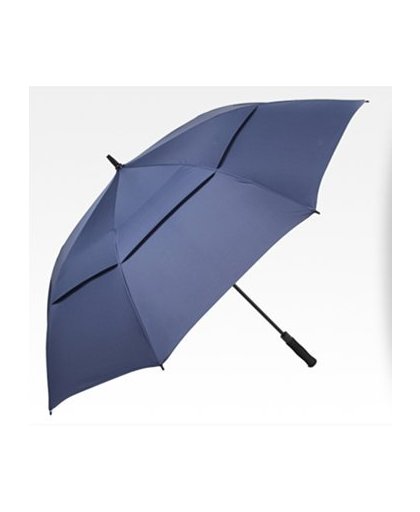 NX Golf paraplu dubbellaags lange handvat paraplu semi-automatische diameter 110 cm glasvezel winddicht man en vrouwen business