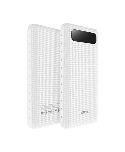 HOCO B20A 20000 mAh Dual USB Bank 18650 Draagbare Mobiele Telefoon Oplader Externe Batterij Bank Voor iPhone Xiaomi Powerbank