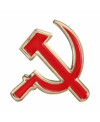 CCCP USSR Sovjet Sikkel Hamer en Rode Ster Pin