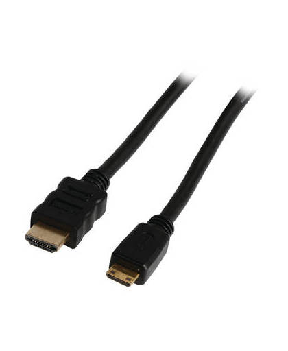 Valueline high speed hdmi kabel hdmi male - hdmi mini-connector male 1.50 m zwart
