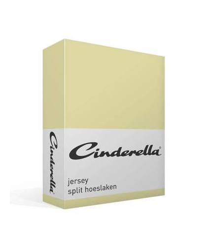 Cinderella jersey split-topper hoeslaken - 2-persoons (140x200/210 cm)