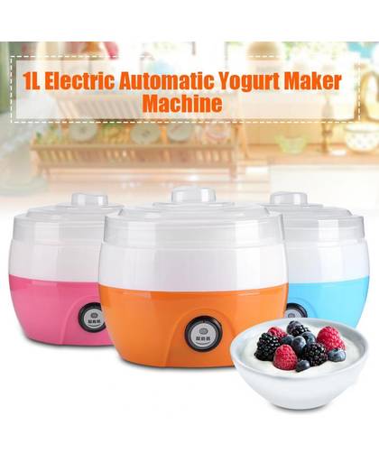 220 V 1L Elektrische Automatische Yoghurt Maker Machine Yoghurt DIY Tool Plastic Container Kithchen Appliance 
 TOPINCN