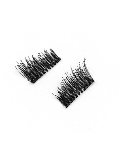 4 stks Dubbele Magnetische Wimpers Magneet Magnetische Lashes Magnetische Valse Wimpers Magnetische Wimpers Make