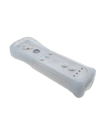 Draadloze Afstandsbediening Voor Nintend Wii Zonder Motion Plus + Siliconen Case Huid Cover Voor Wii + Hand Strap Voor Nintend Voor Wii 
 TECTINTER