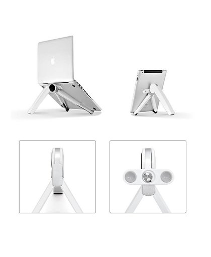 UP-1S Multifunctionele Draagbare Laptop Cooling Stand Verstelbare Hoek Mobiele Telefoon Tabletten Houder voor iPad Air Mini MacBook Lapdesk 
 FGHGF