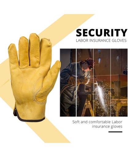 mannen Werk Handschoenen Koeienhuid Driver Beveiliging Bescherming Dragen Veiligheid Werknemers Lassen Moto Handschoenen Voor Mannen 0007 
 OZERO