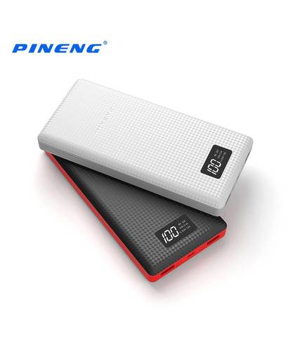 Originele Pineng 20000 mah Power Bank Draagbare Batterij Mobiele Li-Polymeer PowerBank met LED Indicator Voor iphone7