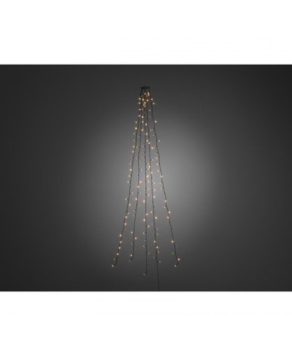 Konstsmide 6360-820 Geschikt voor gebruik binnen 150lampen Geschikt voor binnengebruik LED Zwart decoratieve verlichting