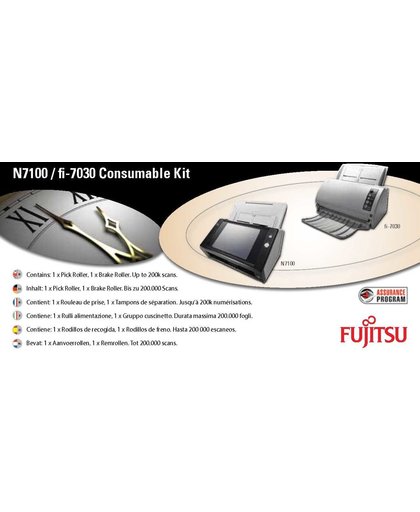 Fujitsu CON-3706-001A reserveonderdeel voor printer/scanner Set verbruiksartikelen