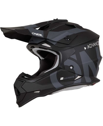 Oneal 2Series RL Slick Motocross Helmet Black L