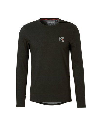 Superdry Core Long Sleeve Sign Off T-Shirt Black