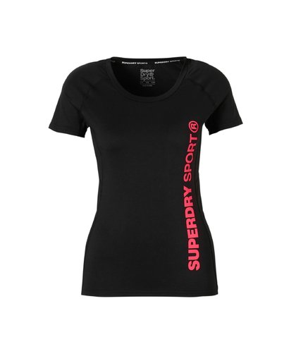 Superdry Sport T-shirt zwart
