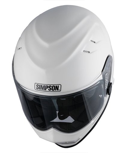 Simpson Venom Helmet White S