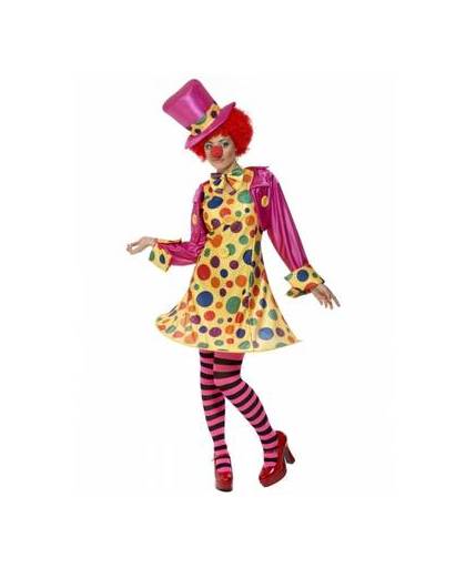 Clowns kostuum voor dames 40-42 (m)
