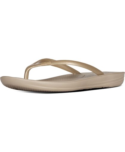 FitFlop - Iqushion Ergonomic Flipflop  - Teenslippers - Dames - Maat 41 - Goud - E54-010 -Gold Rubber