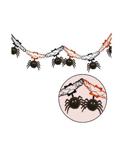 Halloween slinger spin met onderhangers 2 meter