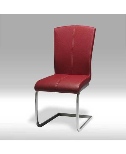 Solliden Tram eetkamerstoel rood sledestoel - set van 2 stoelen