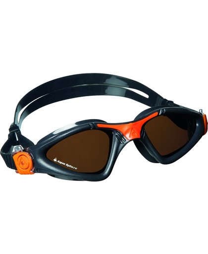 Aqua Sphere Kayenne - Zwembril - Polarized Lens - Grijs/Oranje