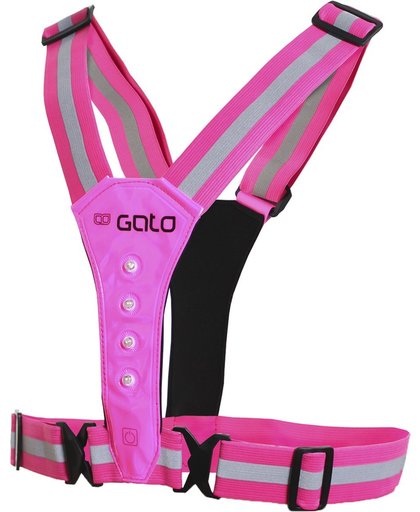 Gato Sports Led Safer Sportvest - Pink - One Size