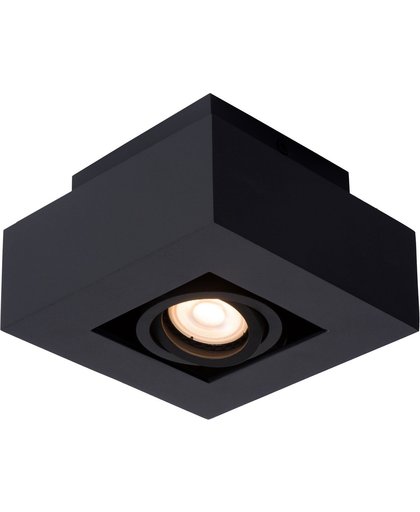 Lucide XIRAX - Plafondspot - LED Dimb. - GU10 - 1x5W 3000K - Zwart