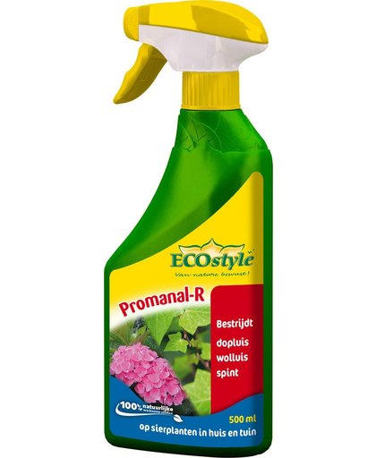 ECOstyle Promanal-R - Spray tegen spint, wolluis, dopluis en schildluis - 500 ml