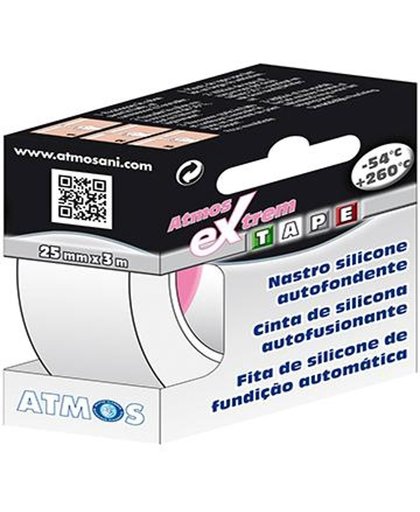 Atmos tape 'Extrem' wit 25 mm x 3 m