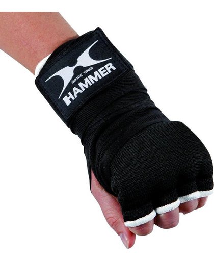 Hammer Boxing BINNENHANDSCHOEN Elastic Fit, zwart, S-M (one-size)