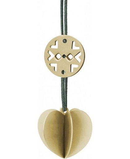 Stelton Nordic Ornament / Hanger Hart mini - messing