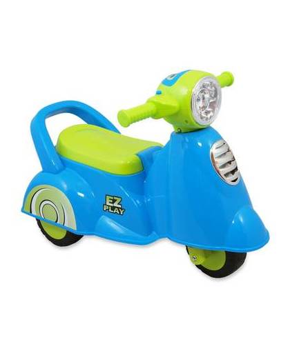 loop scooter blauw